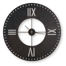 Load image into Gallery viewer, Lytle - Wall Clock - Antique Brown