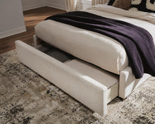 Load image into Gallery viewer, Shoralli - Queen Upholstered Storage Bed - Beige