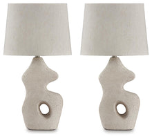 Load image into Gallery viewer, Chadrich - Paper Table Lamp (Set of 2) - Antique Beige