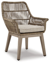 Load image into Gallery viewer, Beach Front - Arm Chair With Cushion (Set of 2) - Beige