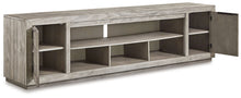 Load image into Gallery viewer, Naydell - XL TV Stand w/Fireplace Option - Gray