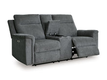 Load image into Gallery viewer, Barnsana - Dbl Power Reclining Loveseat With Console