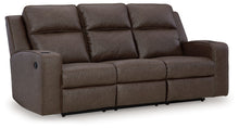 Load image into Gallery viewer, Lavenhorne - Reclining Sofa With Drop Down Table
