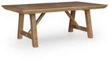 Load image into Gallery viewer, Ridgester - Rectangular Dining Room Extension Table - Light Brown