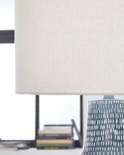 Load image into Gallery viewer, Schylarmont - Metal Table Lamp - Antique Gray / White
