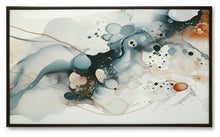 Load image into Gallery viewer, Foxenburg - Wall Art - Blue / Amber / White
