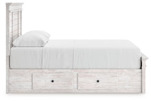 Load image into Gallery viewer, Makidern - Panel Storage Bed With Under Bed Storage Unit And Storage Footboard