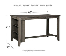 Load image into Gallery viewer, Caitbrook - Rectangular Counter Table Set