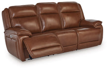Load image into Gallery viewer, Healy Pier - Power Reclining Sofa / Adj Headrest - Chocolate