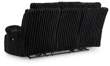 Load image into Gallery viewer, Rhine Falls - Reclining Power Sofa With Drop Down Table - Onyx