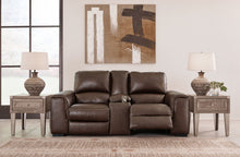 Load image into Gallery viewer, Alessandro - PWR REC Loveseat/Con/Adj HDRST - Walnut