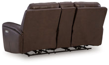 Load image into Gallery viewer, Gravier - Power Reclining Loveseat With Console / Adjustable Headrest - Cordova