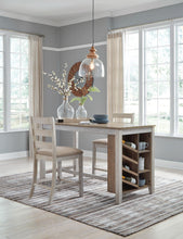 Load image into Gallery viewer, Skempton - Rectangular Counter Table With Storage - White