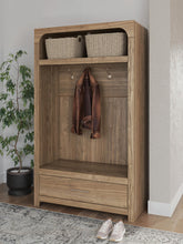 Load image into Gallery viewer, Dovander - Hall Tree With Storage Bench - Brown