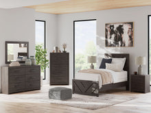 Load image into Gallery viewer, Prendonea - Two Drawer Night Stand - Charcoal