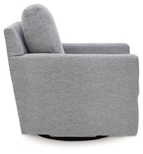 Load image into Gallery viewer, Freybourne Next-Gen Nuvella - Swivel Accent Chair - Pewter