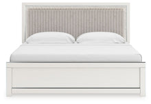 Load image into Gallery viewer, Zuraleus - Upholstered Panel Platform Bed With Roll Slats