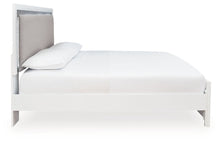 Load image into Gallery viewer, Maeling - King Upholstered Panel Bed - White