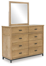 Load image into Gallery viewer, Tomtyn - Dresser And Mirror - Light Brown