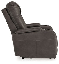 Load image into Gallery viewer, Feazada - Power Recliner With Adj Headrest - Shadow