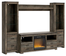 Load image into Gallery viewer, Trinell - 4-Piece Entertainment Center With TV Stand And Fireplace Insert