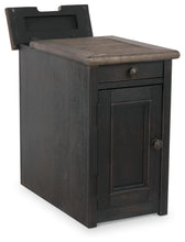 Load image into Gallery viewer, Tyler Creek - Chair Side End Table - Grayish Brown / Black