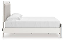 Load image into Gallery viewer, Zuraleus - Upholstered Panel Platform Bed With Roll Slats