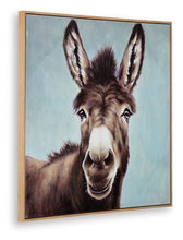 Load image into Gallery viewer, Landerton - Wall Art - Brown / Blue / White