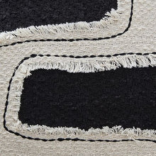 Load image into Gallery viewer, Veerbank - Pillow (Set of 4) - Black / Beige