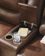 Load image into Gallery viewer, DeepWakes - Power Reclining Loveseat / Console / Adjustable Headrest