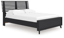 Load image into Gallery viewer, Danziar - Full Slat Panel Bed - Black