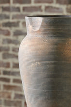 Load image into Gallery viewer, Brickmen - Vase - 15" - Antique Gray