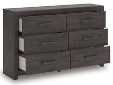 Load image into Gallery viewer, Prendonea - Six Drawer Dresser - Charcoal