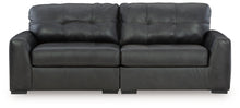 Load image into Gallery viewer, Brindley Pier - 2-Piece Sectional Loveseat - Fog