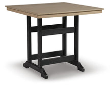 Load image into Gallery viewer, Fairen Trail - Square Counter TBL w/Umb OPT - Black / Driftwood