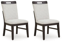 Load image into Gallery viewer, Neymorton - 7 Pc. - Rectangular Extension Table, 6 Side Chairs - Dark Grayish Brown