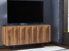 Load image into Gallery viewer, Quintavious - Accent Cabinet - Brown / Charcoal