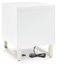 Load image into Gallery viewer, Gardoni - Chair Side End Table - White / Black