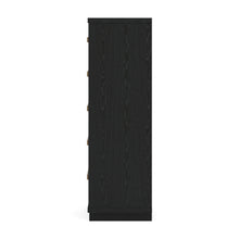 Load image into Gallery viewer, Kozmour - Five Drawer Chest - Black / Brown