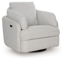 Load image into Gallery viewer, Alainmont Next-Gen Nuvella - Swivel Power Recliner - Stone