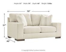 Load image into Gallery viewer, Maggie - Loveseat - Birch