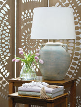 Load image into Gallery viewer, Shawburg - Terracotta Table Lamp - Antique Green