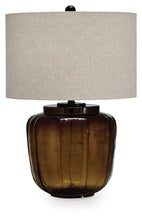 Load image into Gallery viewer, Bainmore - Glass Table Lamp - Amber