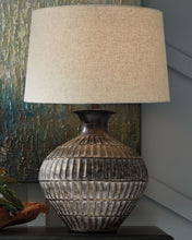 Load image into Gallery viewer, Magan - Metal Table Lamp - Antique Bronze Finish