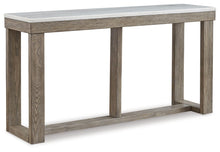 Load image into Gallery viewer, Loyaska - Sofa Table - Brown / Ivory