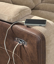 Load image into Gallery viewer, Mixed Motion - Power Recliner With Adjustable Headrest