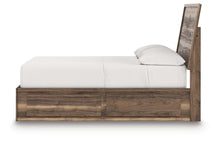 Load image into Gallery viewer, Chirason - 3 Pc. - Full Panel Storage Bed, Dresser And Mirror - Brown