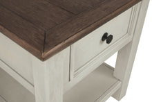 Load image into Gallery viewer, Bolanburg - Rectangular End Table - White / Brown / Beige