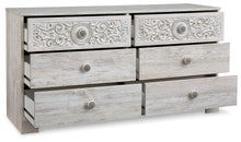 Load image into Gallery viewer, Paxberry - Six Drawer Dresser - Weatherworn - Whitewash