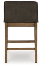Load image into Gallery viewer, Cabalynn - Upholstered Barstool (Set of 2) - Two-tone Brown